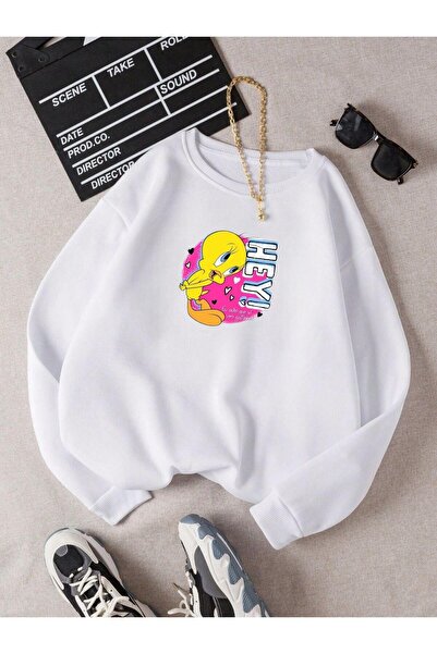 DM DOLCE MORE Hanorac unisex pentru copii, cu 3 fire, din bumbac pieptănat, c...