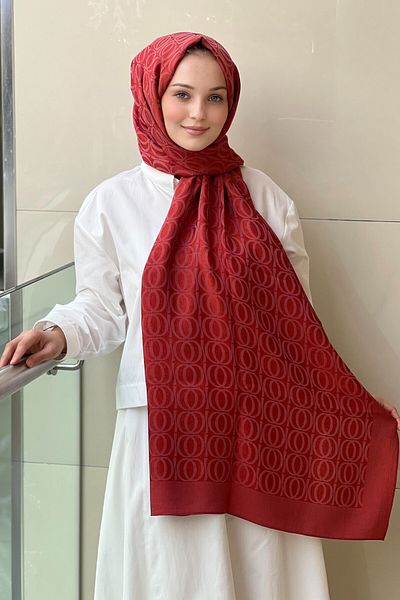 Imannoor İmannoor 3027 Bambunoor Naia Cotton Shawl 70X210