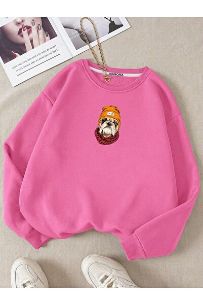 DM DOLCE MORE Hanorac unisex pentru copii, cu 3 fire, din bumbac pieptănat, c...