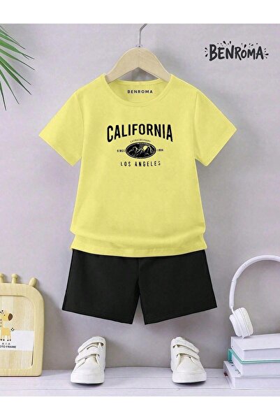 BENROMA Unisex set dječjih šortsa - Sa printom karaktera