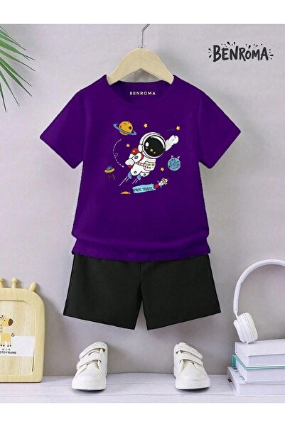 BENROMA Unisex set dječjih šortsa - Sa printom karaktera