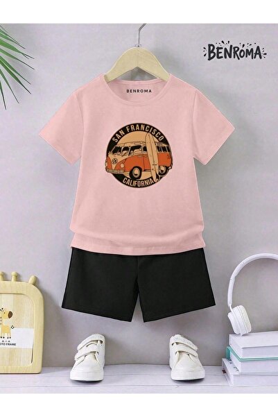 BENROMA Unisex set dječjih šortsa - Sa printom karaktera
