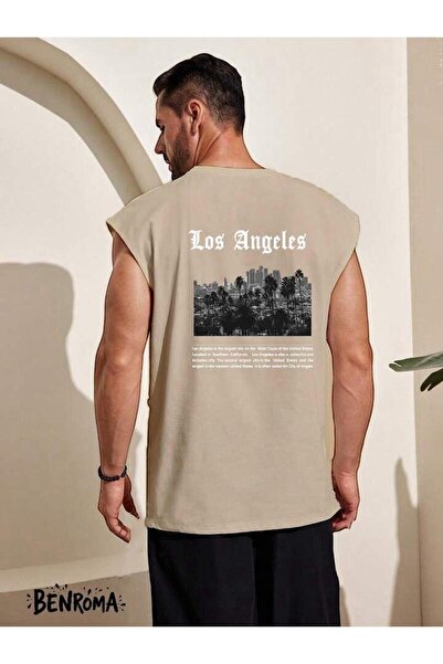 BENROMA Los Anđeles Štampano majica bez rukava