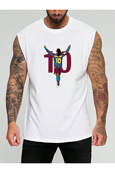 BENROMA Αμάνικο μπλουζάκι με στάμπα ποδοσφαιριστή