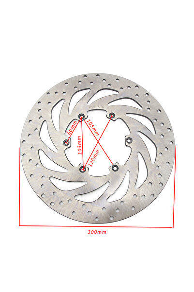 Choice Front Brake Disc 300mm 240mm Motorcycle Front / Rear Brake Disc Brake ...