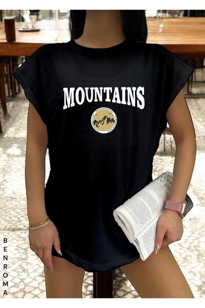 E-ROMA Tricou fără mâneci imprimat