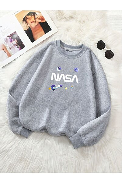 DM DOLCE MORE سترة رياضية للأطفال من القطن الممشط بثلاثة خيوط مطبوعة بتصميم ا...