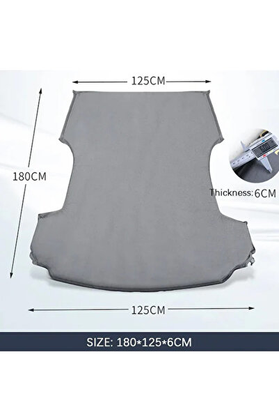 RELAXUS Tesla Model Y In-Car Inflatable Mattress and Pillow Set Pump Portable Rear Seat Sleeping Travel and Camping