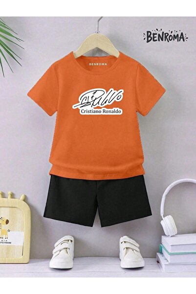 BENROMA Unisek dečiji šorc set - karakter štampan