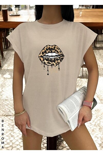 BENROMA Majica bez rukava Štampana