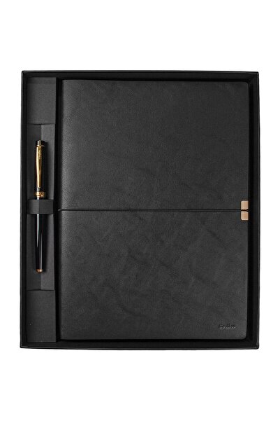 Scrikss WizDesign Sd700-b1 Premıum Defter Toledo B5 Siyah &38 Roller Siyah Al...