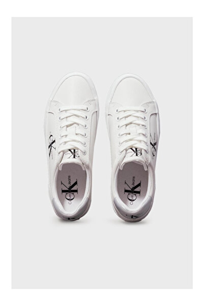 Calvin Klein platform sötétkék tornacipő - lapos formájú lace up tornacipő