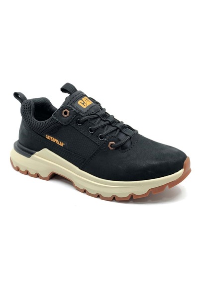 Cat Caterpillar P725994-P725996 Colorado Sneaker Lo Casual Γνήσιο δέρμα Ανδρικά Αθλητικά Παπούτσια ΜΑΥΡΟ