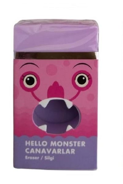 Adel Monsters Eraser 1 Pc