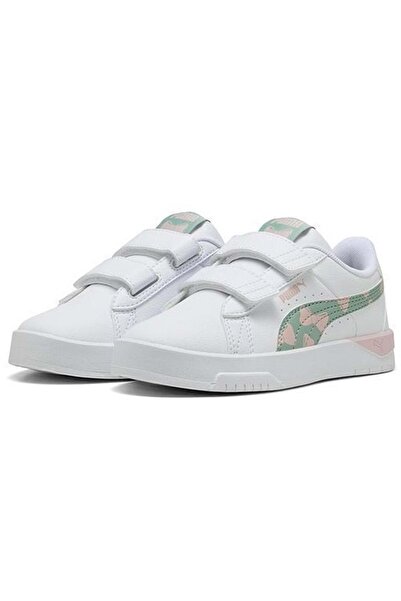 Puma Jada Classic Girly V PS 403828-01 Pantofi sport ortopedici pentru copii ALB