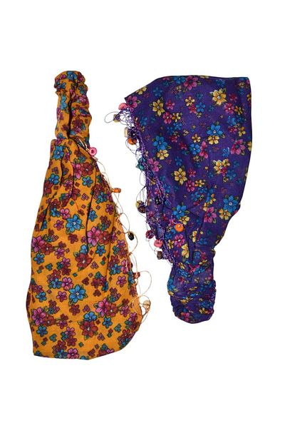 YELPAZE DÜNYASI Elastic Bandana Set Parachute Model