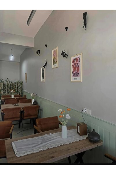 HMC DECOR (102X45CM)mdf Cnc Işlemeli Dekoratif Boyanabilir Duvar Paneli (6MM) Düz