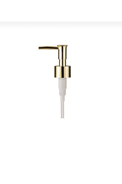 Kitchen Pembelia 2 Pieces Gold Liquid Soap Dispenser Head Replacement Pump Head Chrome Gold