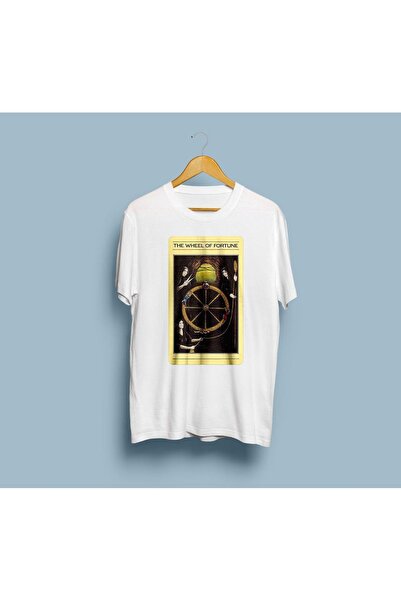 Generic Brand The Wheel of Fortune Designed Unisex Oversize T-Shirt
