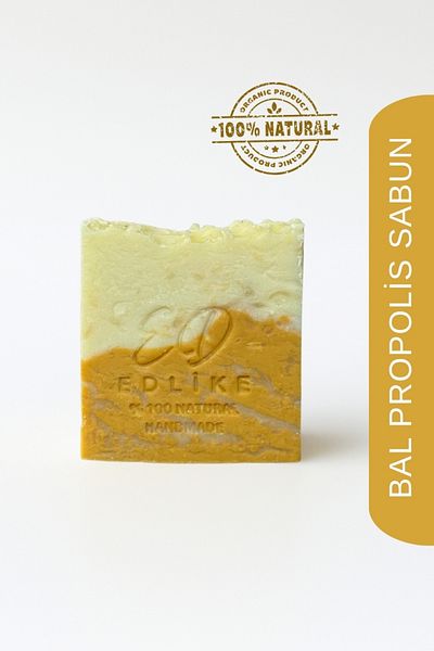 EDLIKE Natural Honey & Propolis Skin Care Soap