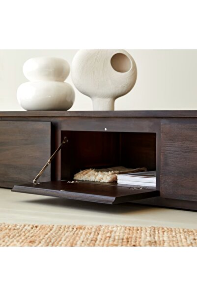 ŞafakMobilya Eva Masif Ahşap Tv Ünite