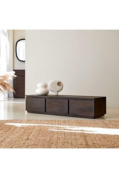 ŞafakMobilya Eva Masif Ahşap Tv Ünite