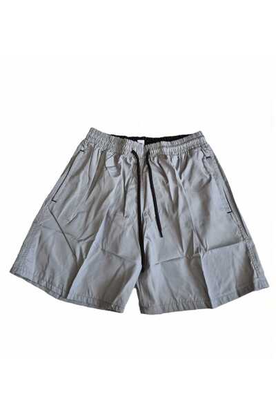 ALEXA Gray Men's Swim Shorts-Comfortable and Stylish Design-Ideal for Beach and Pool