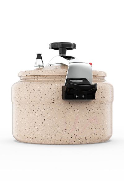 REFURA 7L Granite Manual Pressure Cooker