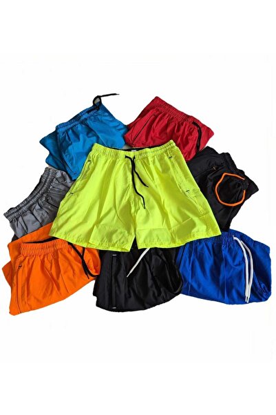 ALEXA Gray Men's Swim Shorts-Comfortable and Stylish Design-Ideal for Beach and Pool