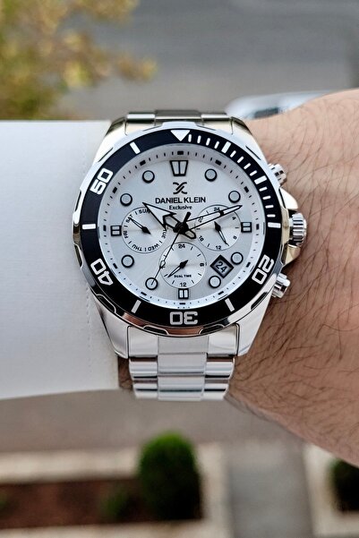 Daniel Klein Metalik Renk Göstergeleri Aktif Erkek Kol Saati