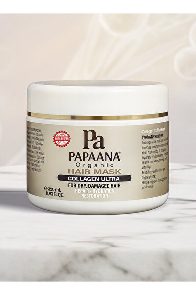 Papaana Organic قناع الشعر بابانا أورجانيكس كولاجين الترا (350 مل)