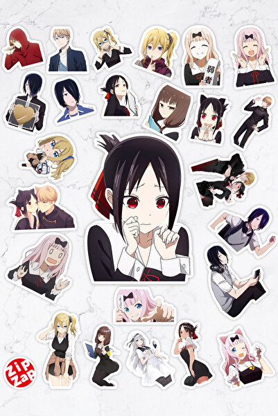 ZipZap Kaguya Sama Love Is War Anime Telefon Laptop Yapışkanlı Folyo Sticker ...