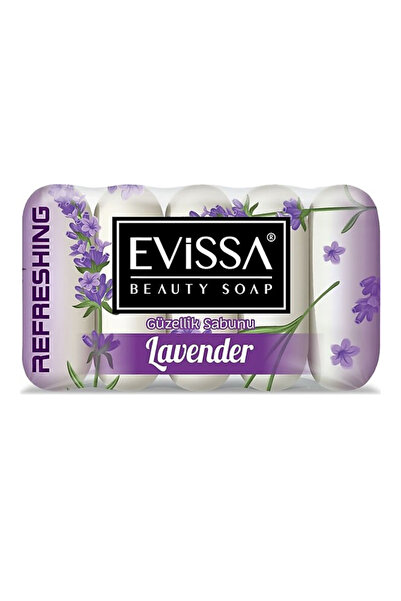 Evissa Güzellik Sabunu Lavanta 5*55 Gr