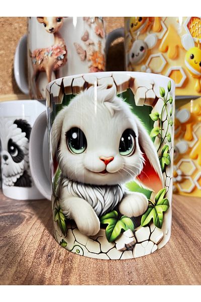 thekam Rabbit Mug Cup