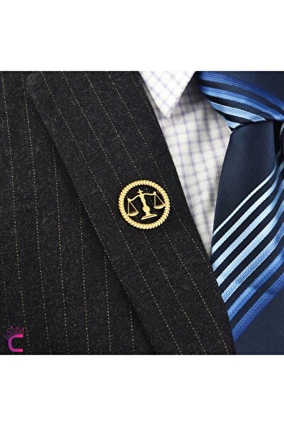 Cinderella Avukat Hakim Savcı Adalet Broş Gold - Yaka Rozeti İğnesi Pin Broş ...