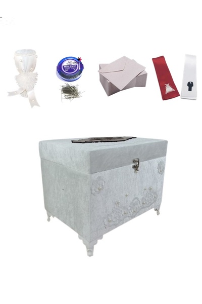 Sonem Çeyiz Takı Sandığı Sünnet Nişan Düğün Damat Çeyiz Sandık 0508