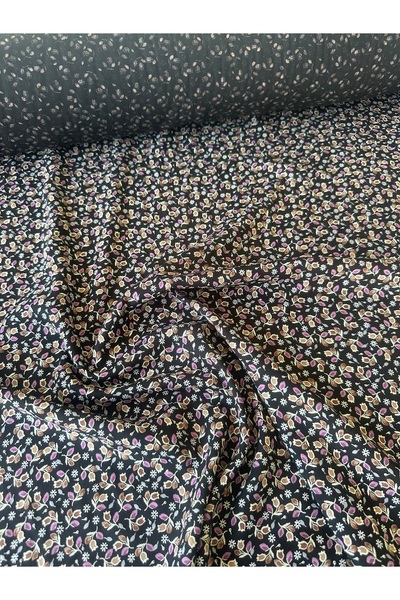 Hira Tor Tekstil Desenli Viskon Kumaş Tek En %100 Pamuk