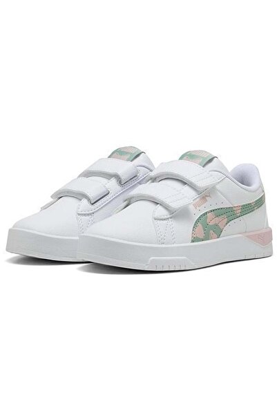 Puma Jada Classic Girly V PS 403828-01 Pantofi sport ortopedici pentru copii ALB
