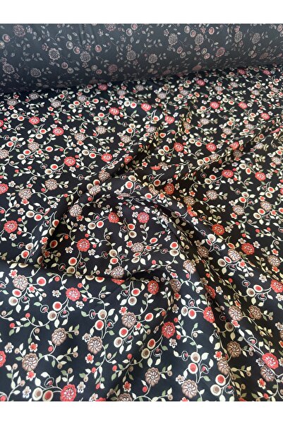 Hira Tor Tekstil Desenli Viskon Kumaş Tek En %100 Pamuk