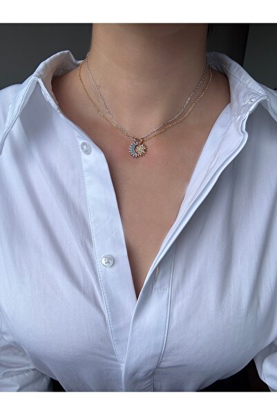 Ressia Güneş ve Ay Kolye Seti