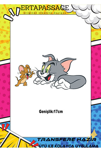Tom And Jerry 003 DTF Iron-On Transfer Printing