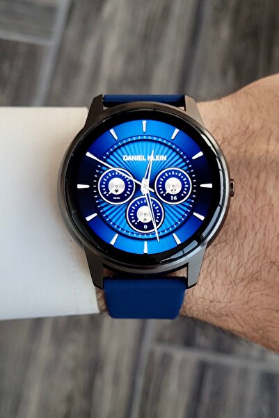 Daniel Klein Android/ios Uyumlu Arama Özellikli Lacivert Renk Kordonlu Akıllı...