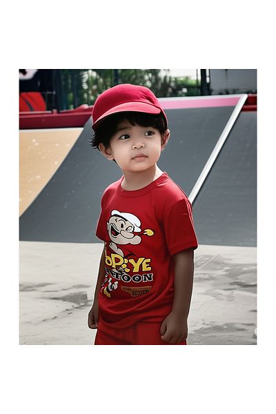 Neefy 2025 Summer New Season 3 Set 6 Pieces Printed First Quality Combed Short Sleeve Set