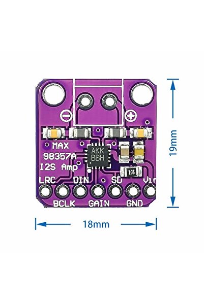 Genel Markalar Max98357 I2s 5v 3w Ses Yükseltici Amfi Class D Dijital Ses Müzik Kuvvetlendirici Amfilikatör Dac