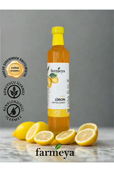 farmeya Limon Özü 700gr - Limon Meyveli Şurup