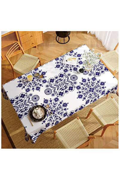 Home Τραπεζομάντηλο με μωβ λουλουδάτο σχέδιο |   Ανθεκτικό ύφασμα χωρίς ραφές...