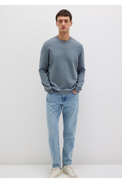 Mavi Crew Neck Gray Sweatshirt 0S10457-80889