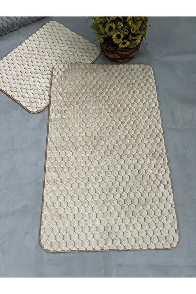 FeelHome Αντιολισθητική βάση Willow, Μαλακό, Σούπερ Απορροφητικό Σετ Χαλάκι Μ...