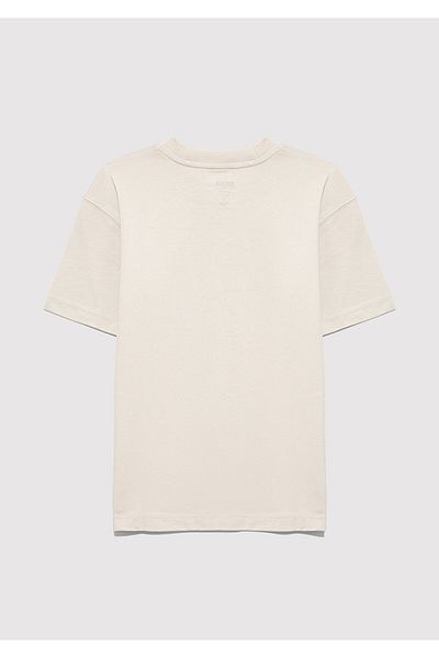 Mavi Mv Logo Beige Boy T-Shirt M6610213-70144