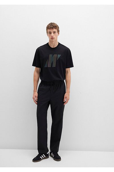 Mavi Black Spandex Trousers 0010463-71379